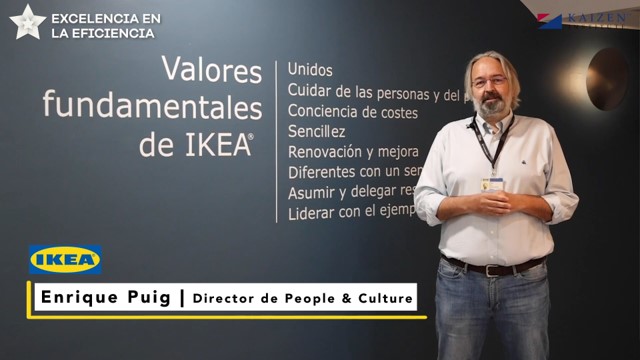 IKEA awarded with the Premio KAIZEN™ Spain 2020. Category Excellence in Efficiency