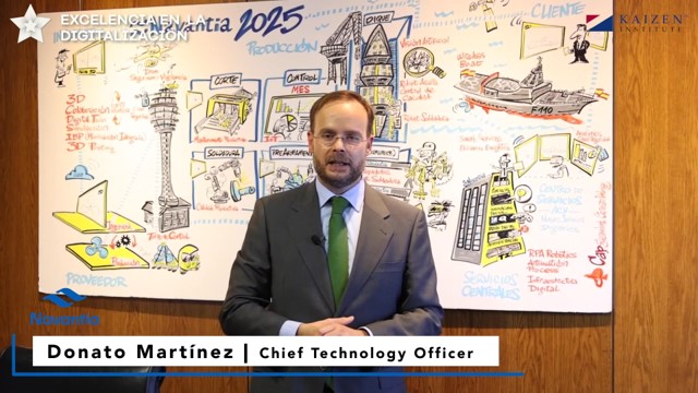 Navantia awarded with the Premio KAIZEN™ Spain 2020. Category Excellence in Digitalisation