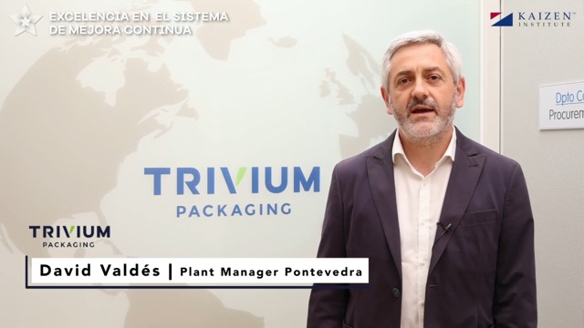 Trivium Packaging awarded with the Premio KAIZEN™ Spain 2020. Category Excellence in Continuous Improvement System